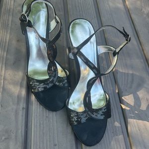 Black Satin/Sequin Arturo Chiang 🍸